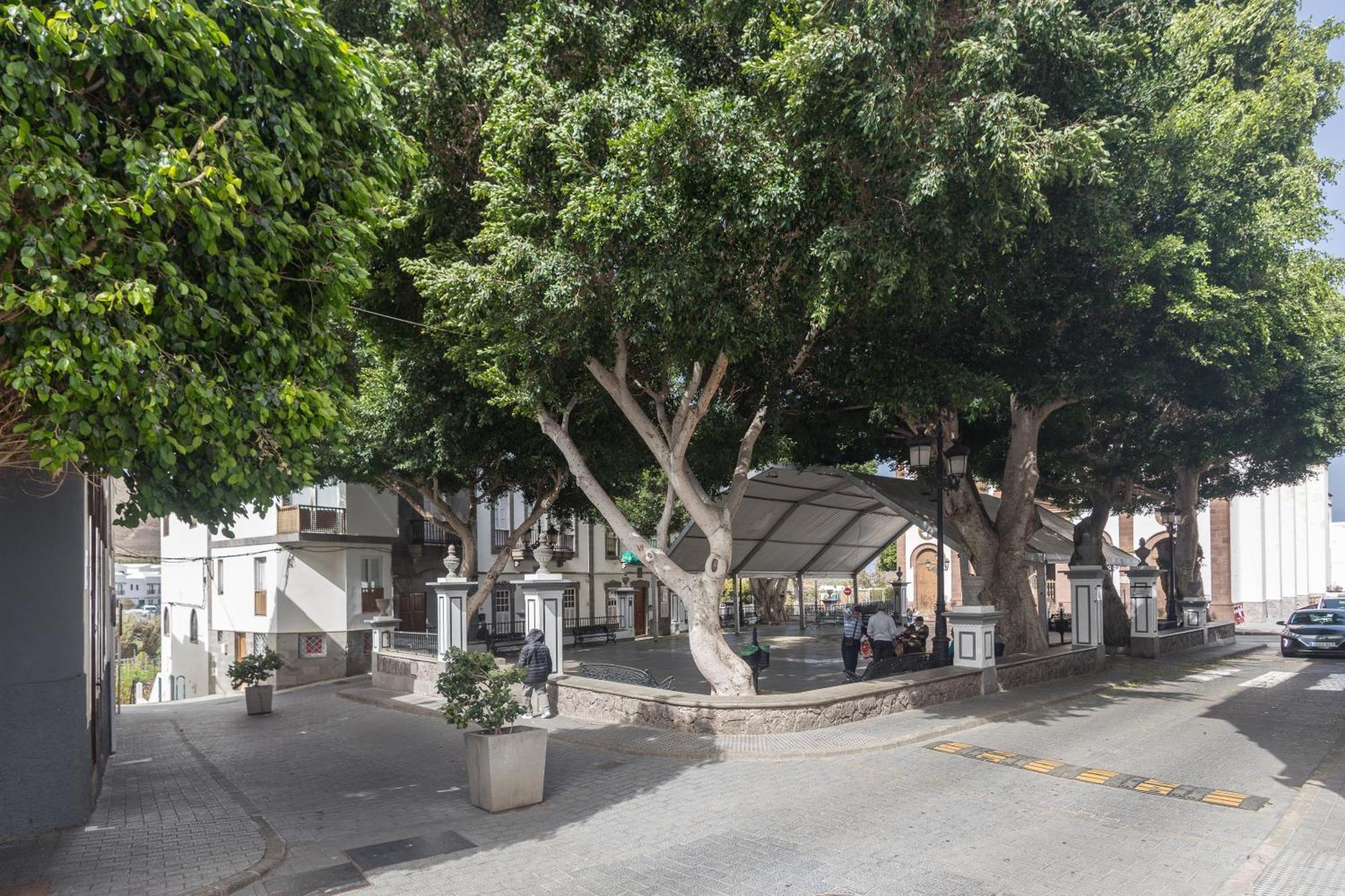 Ferienwohnung Casa Carmen Agaete Con Terraza Y Vistas Al Mar Exterior foto