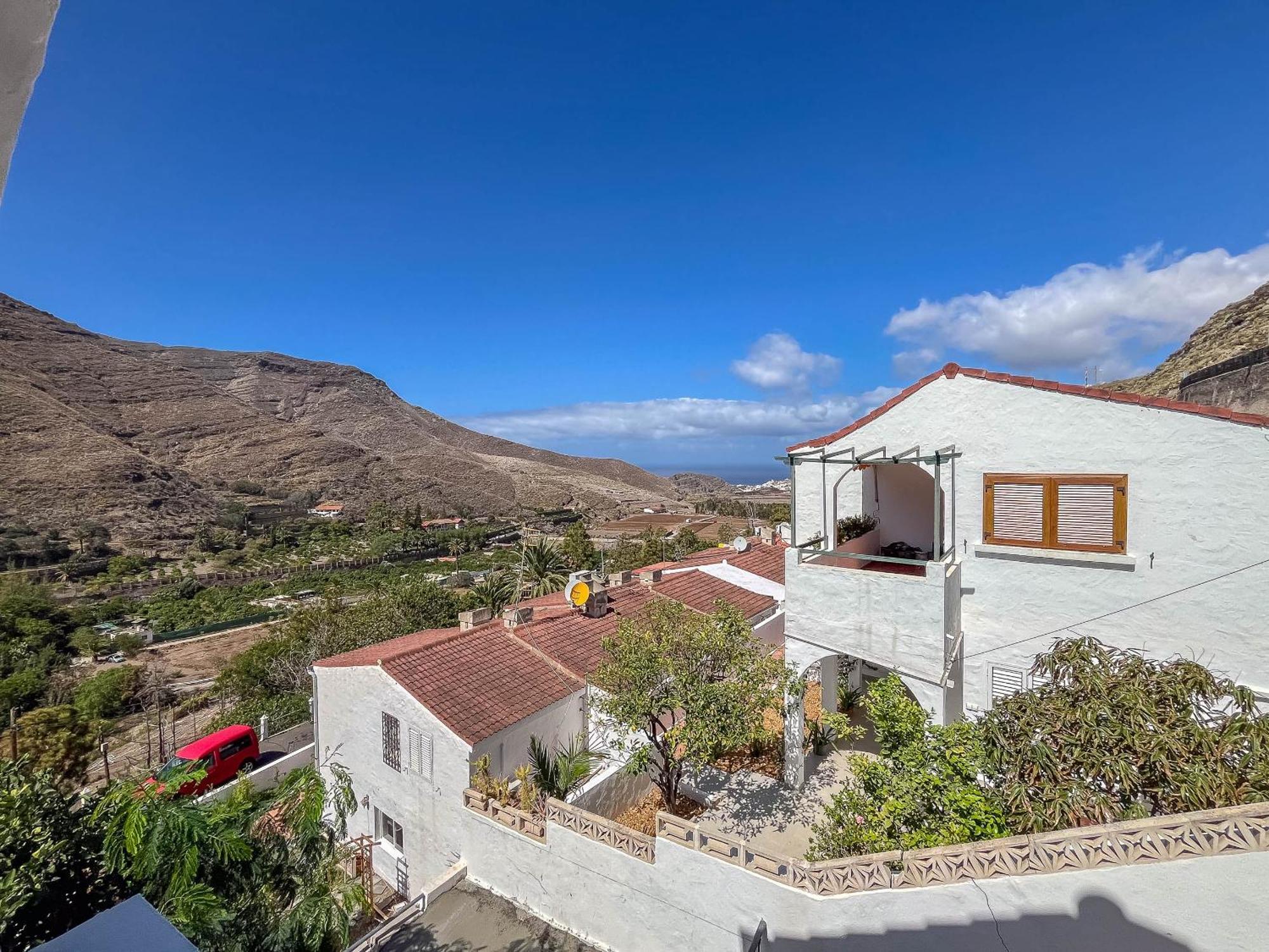Ferienwohnung Casa Carmen Agaete Con Terraza Y Vistas Al Mar Exterior foto