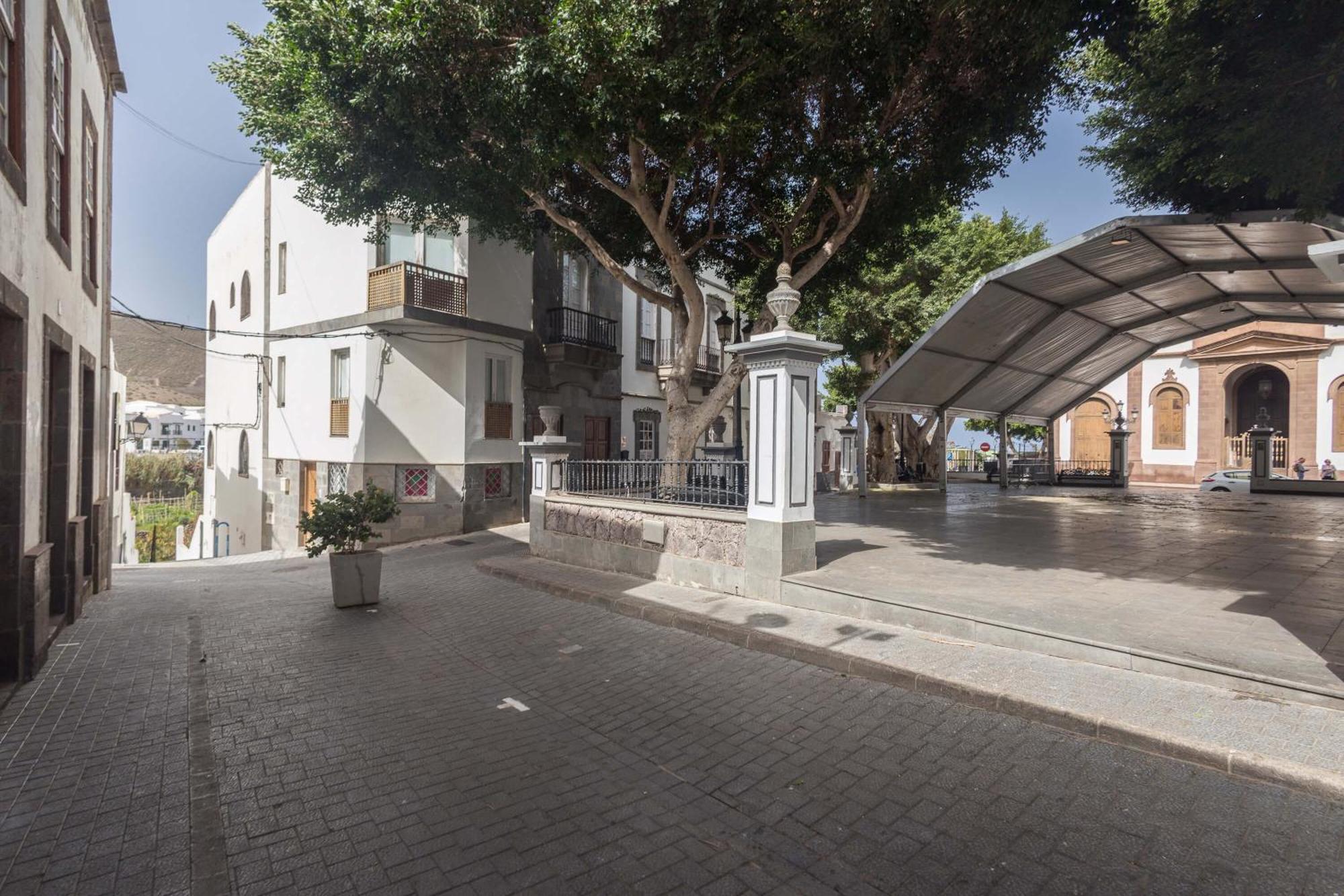 Ferienwohnung Casa Carmen Agaete Con Terraza Y Vistas Al Mar Exterior foto