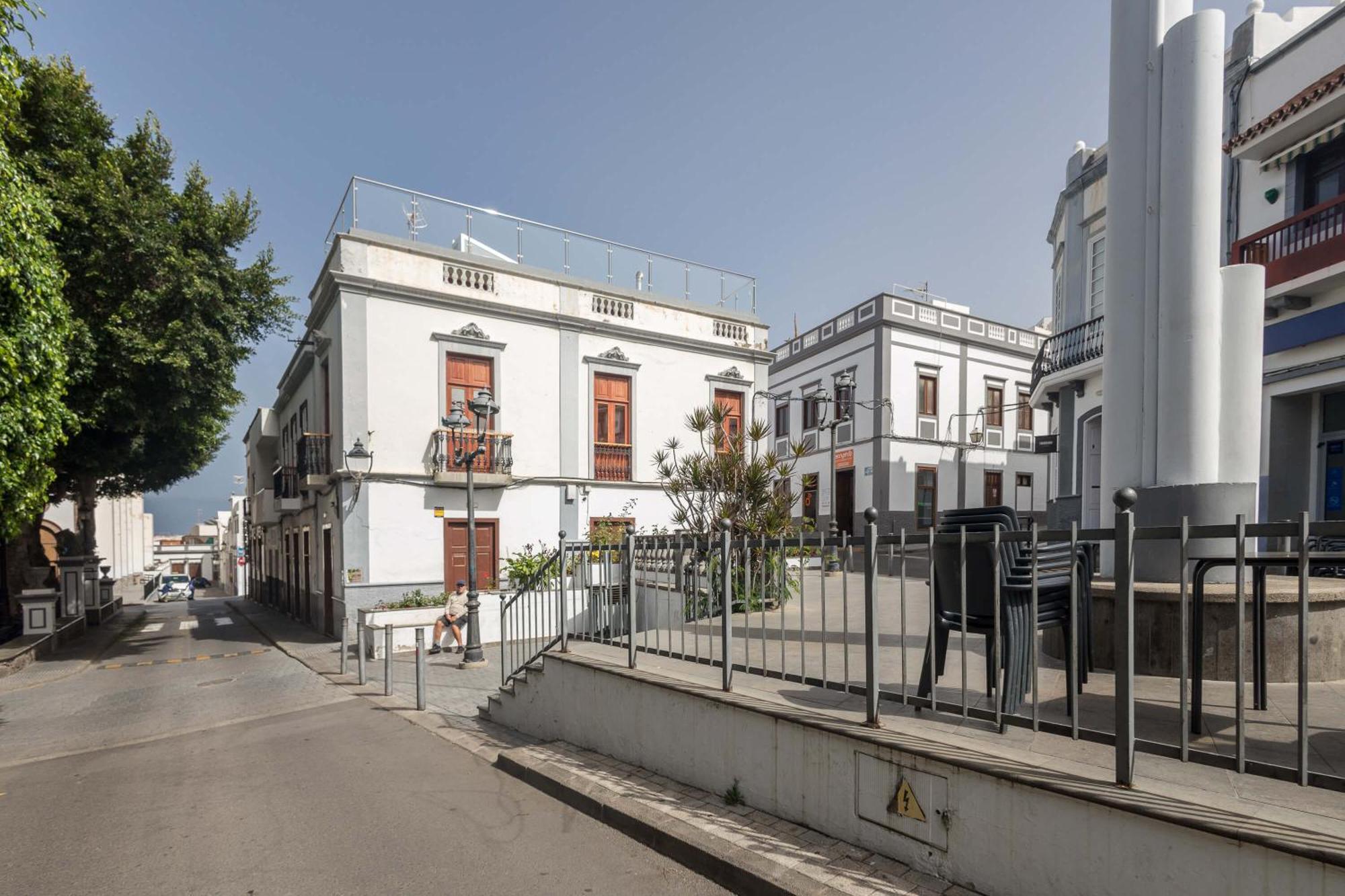 Ferienwohnung Casa Carmen Agaete Con Terraza Y Vistas Al Mar Exterior foto