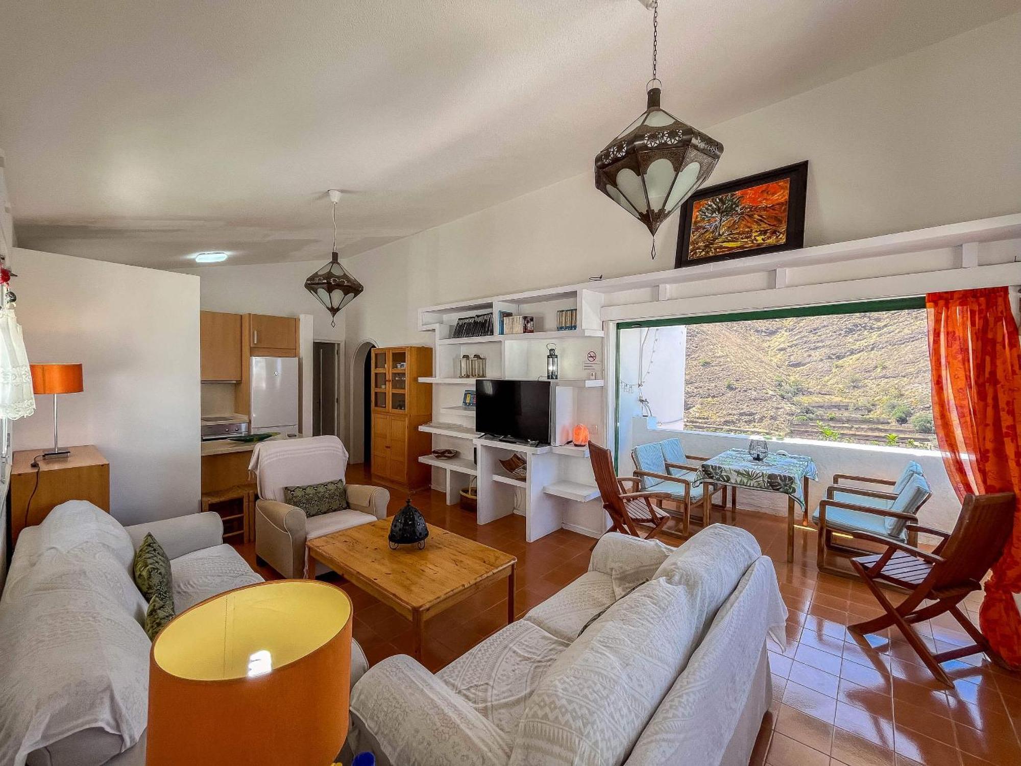 Ferienwohnung Casa Carmen Agaete Con Terraza Y Vistas Al Mar Exterior foto
