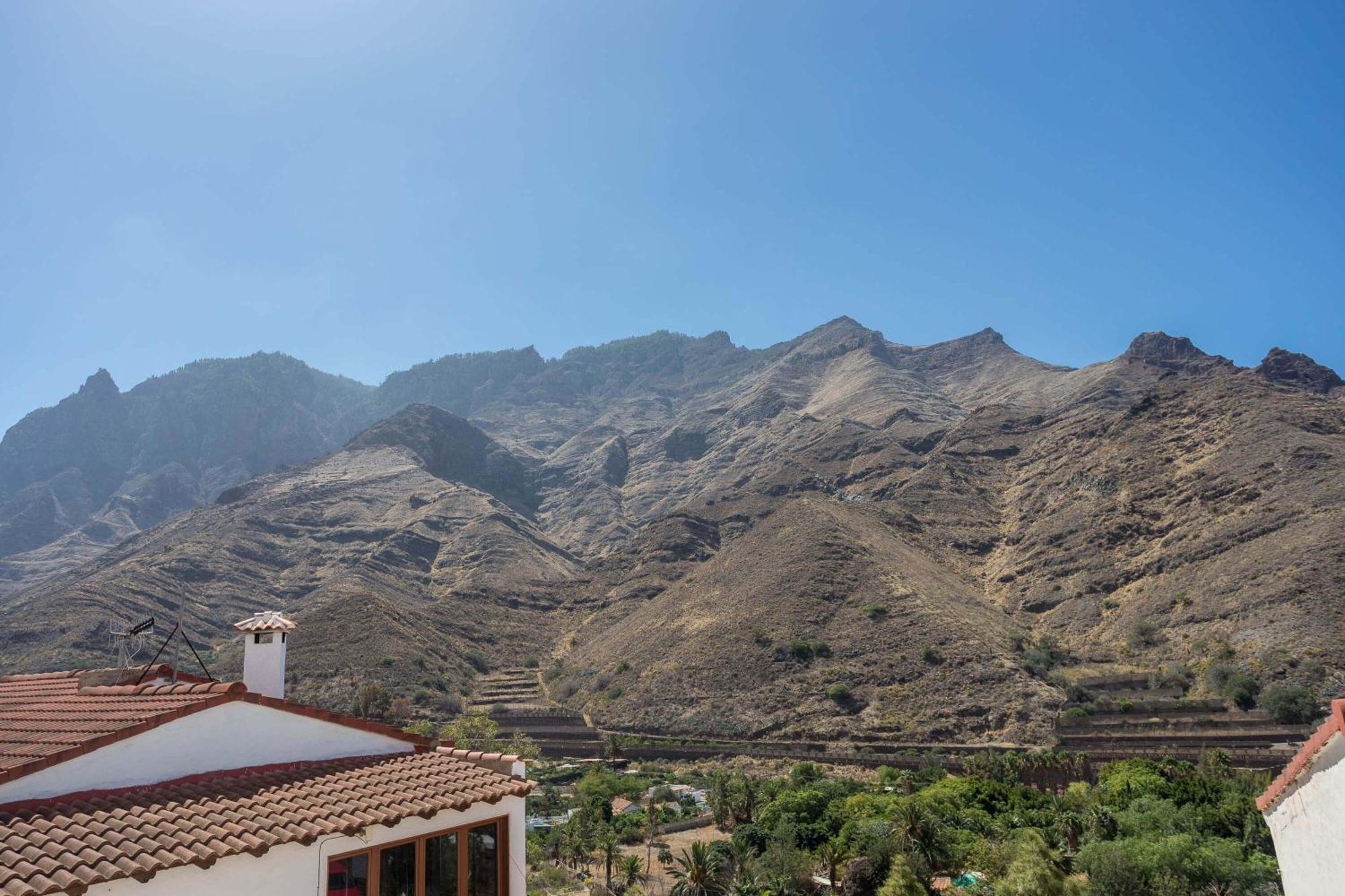 Ferienwohnung Casa Carmen Agaete Con Terraza Y Vistas Al Mar Exterior foto