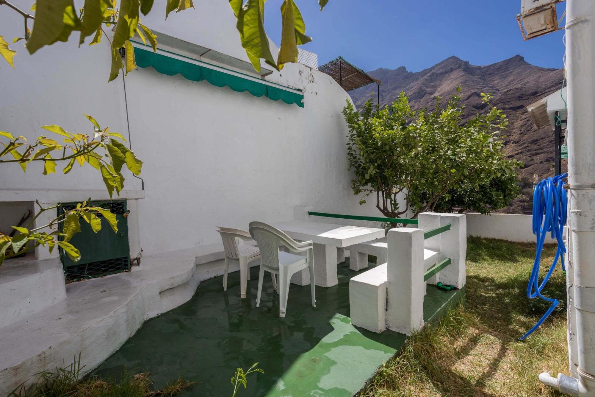 Ferienwohnung Casa Carmen Agaete Con Terraza Y Vistas Al Mar Exterior foto