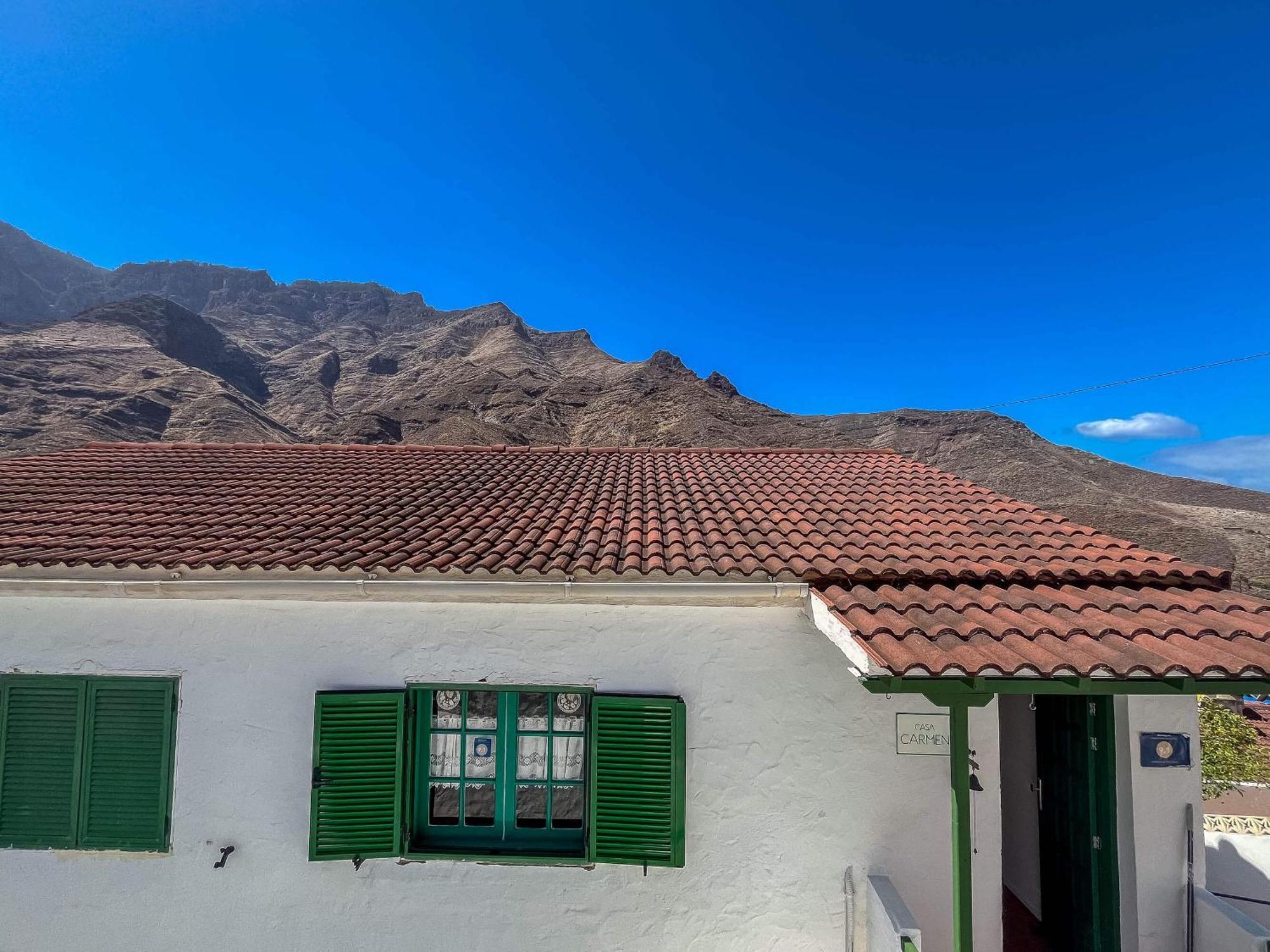 Ferienwohnung Casa Carmen Agaete Con Terraza Y Vistas Al Mar Exterior foto