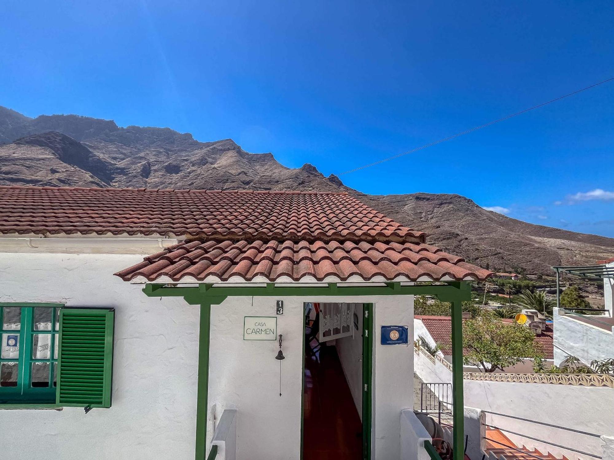 Ferienwohnung Casa Carmen Agaete Con Terraza Y Vistas Al Mar Exterior foto
