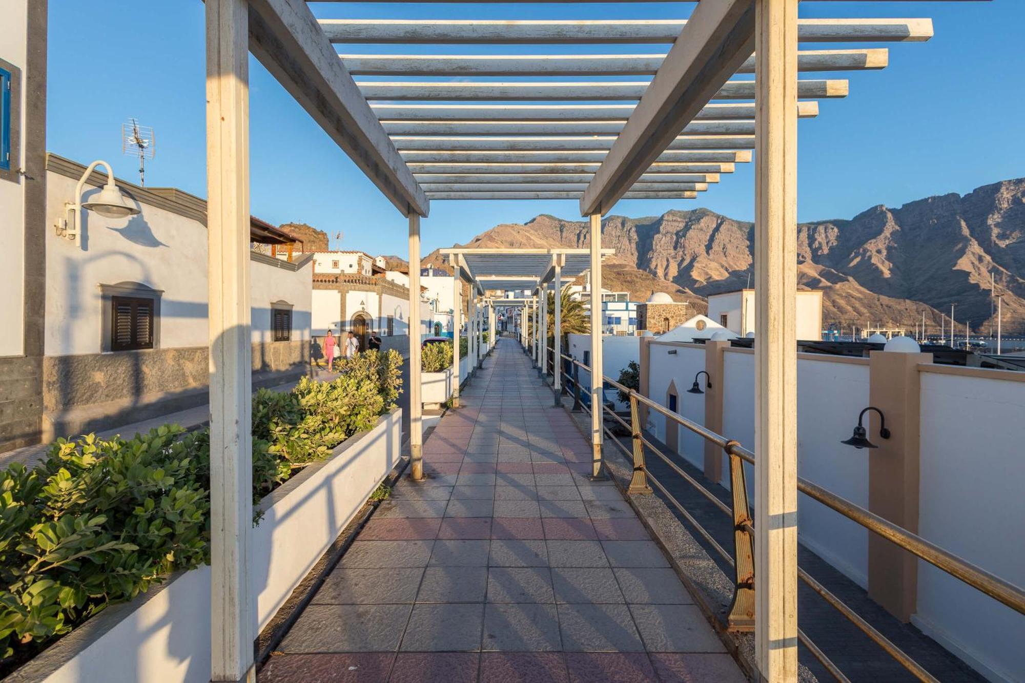 Ferienwohnung Casa Carmen Agaete Con Terraza Y Vistas Al Mar Exterior foto